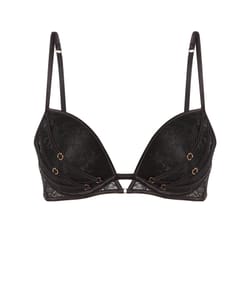 Lace push-up bra;