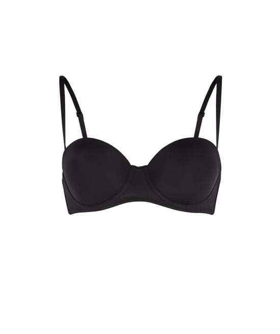 Microfiber bandeau bra;