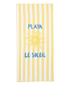Striped beach towel 'Playa Le Soleil';