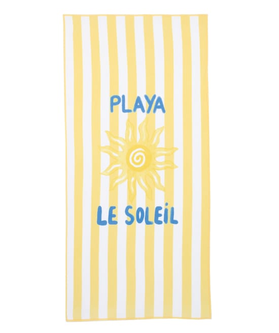 Striped beach towel 'Playa Le Soleil';