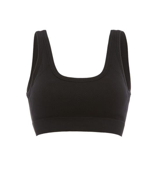 Seamless crop top;