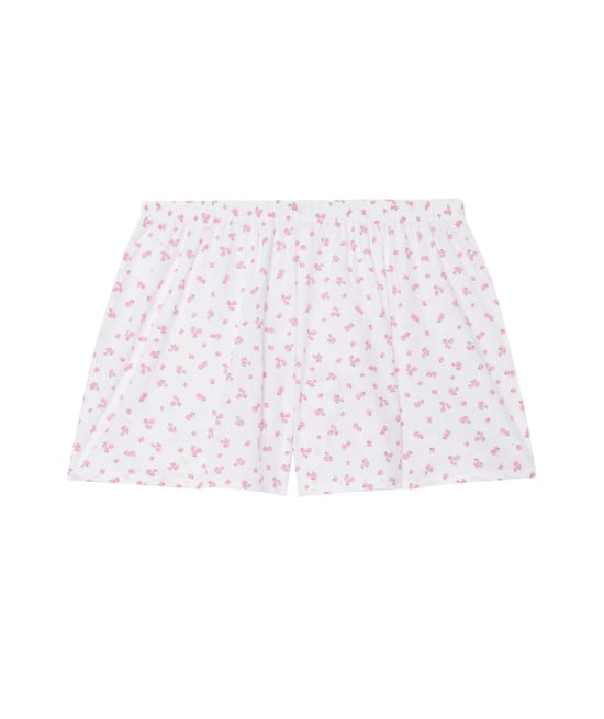 Short imprimé fleuri;