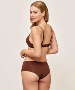 Microfibre push-up bra;