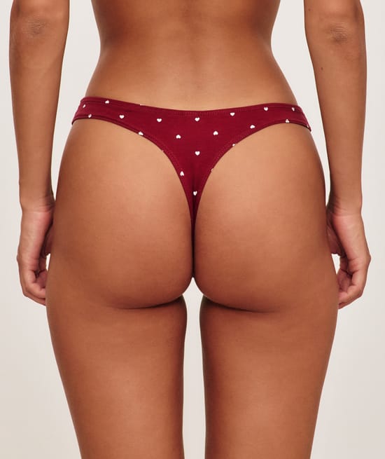 Set of 3 cotton patterned strings;