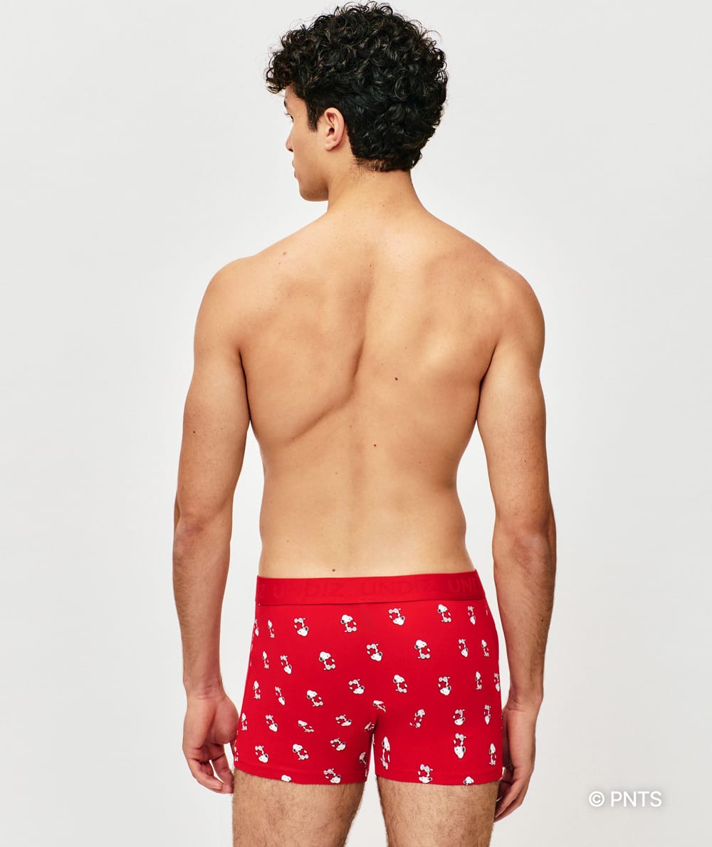 Snoopy cotton boxer shorts;
