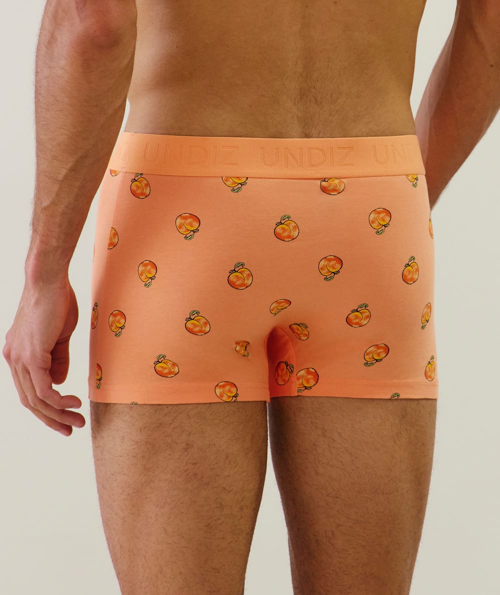 Boxer à motifs en coton;