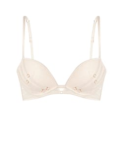 Soutien-gorge push-up en dentelle;