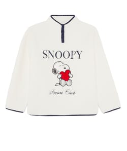 Sweatshirt en sherpa Snoopy;