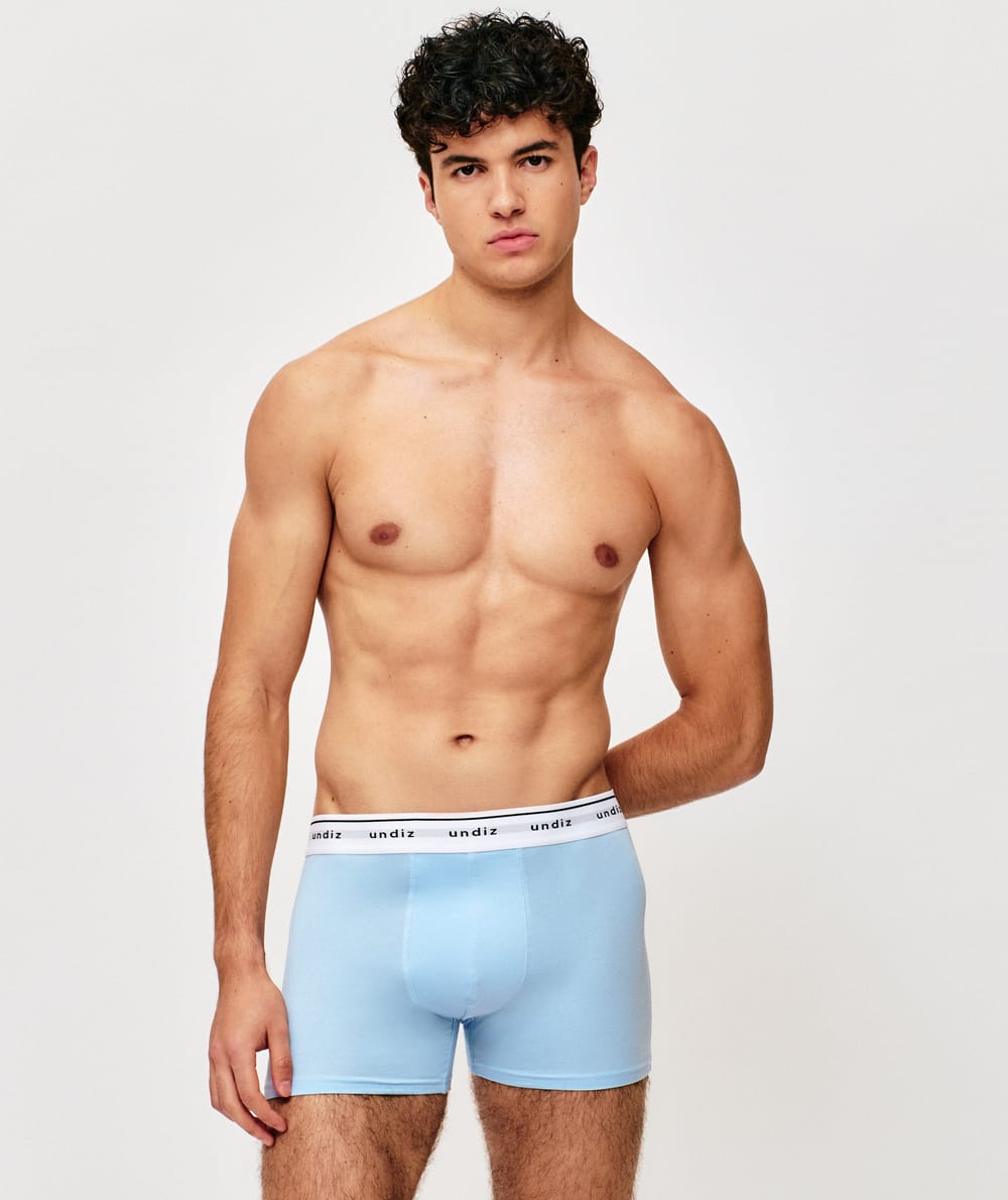Cotton boxer shorts;