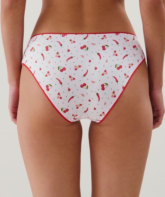 Lot de 3 culottes à motifs;