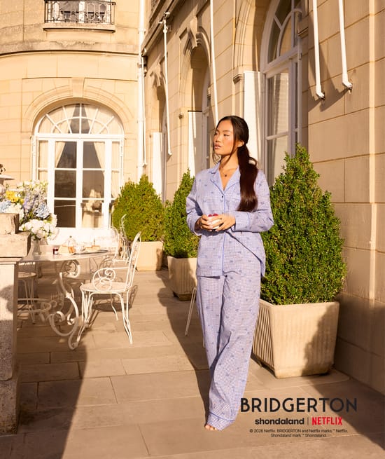 BRIDGERTON cotton trousers;