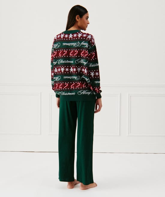 Jersey trousers ;