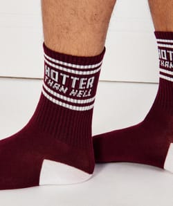 Chaussettes en coton;