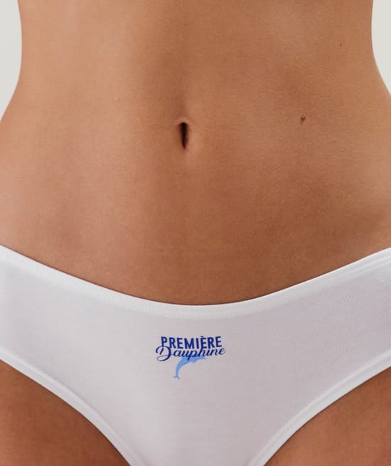 Lot de 3 culottes &agrave; motifs;