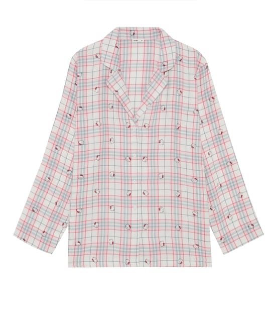 Hello Kitty Flannel Shirt;