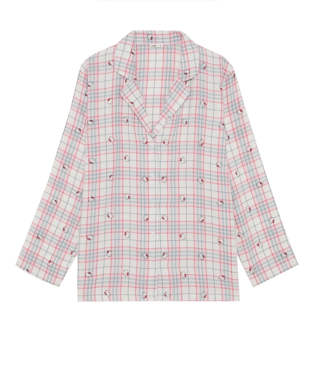 Hello Kitty Flannel Shirt;
