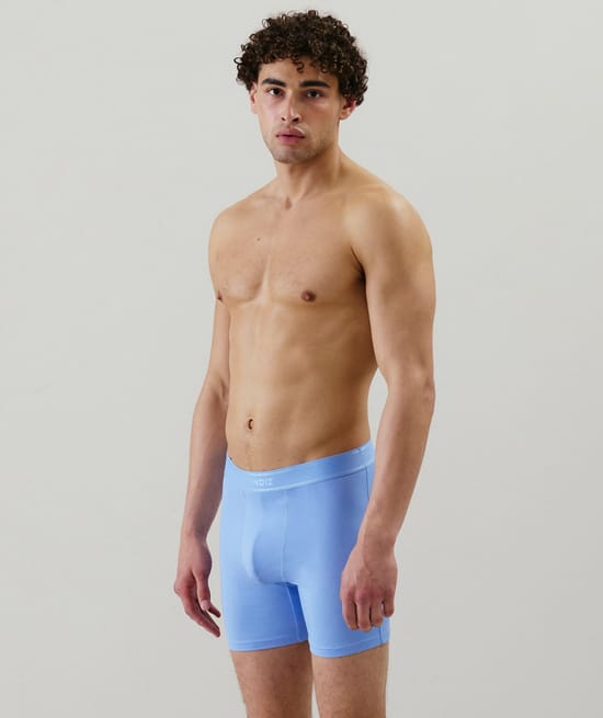 Boxer long en microfibre;