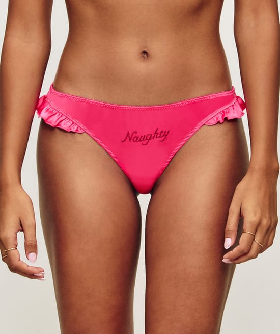 Ensemble string et masque de nuit en satin;