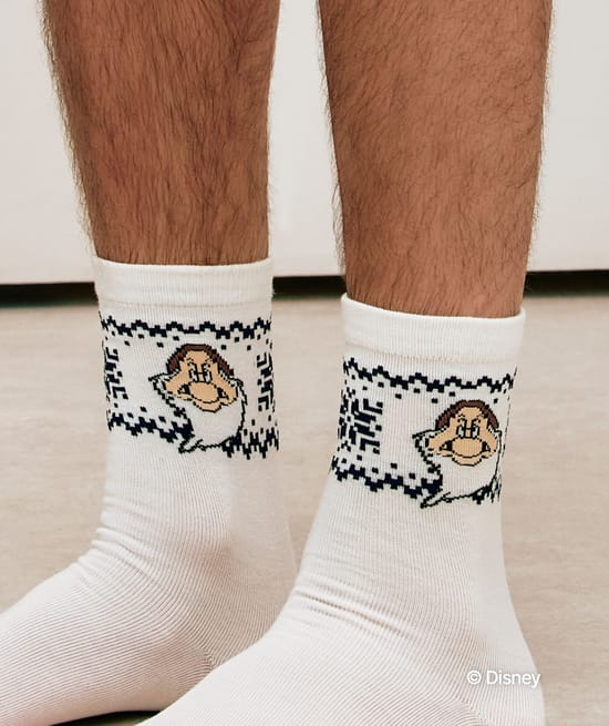 Chaussettes Grincheux;