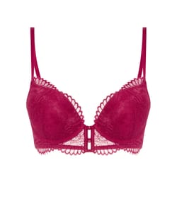 Sujetador ultra push-up de encaje;
