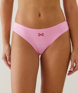 Pack of 3 patterned cotton knickers;