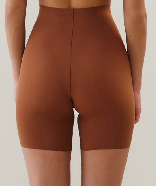 Shorty sans coutures en microfibre;