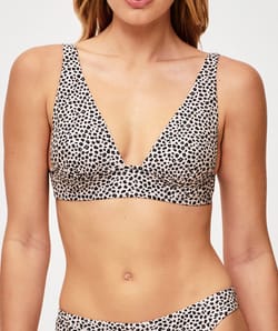 Foulard - Haut de maillot de bain l&eacute;opard;