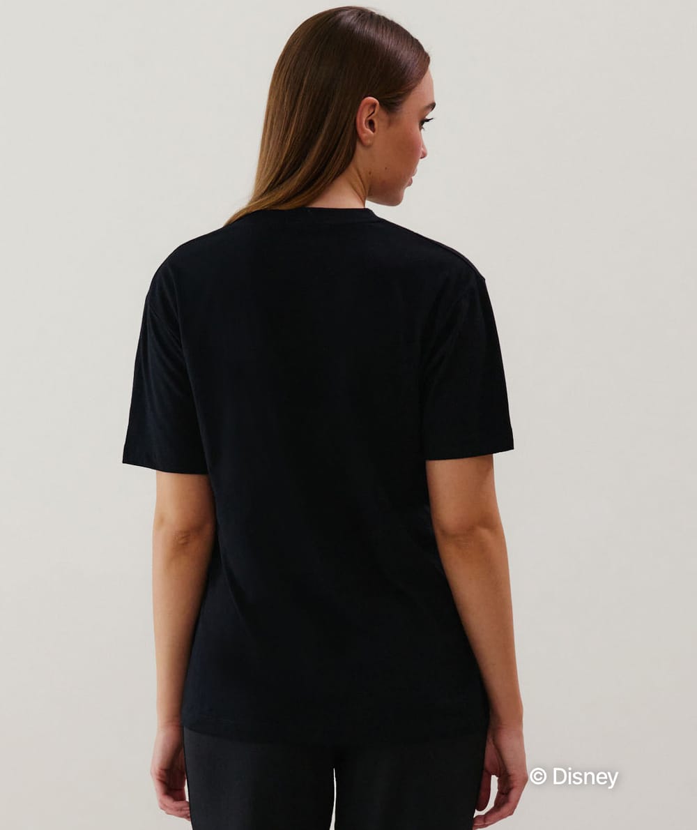 Top de punto de Mickey en negro;