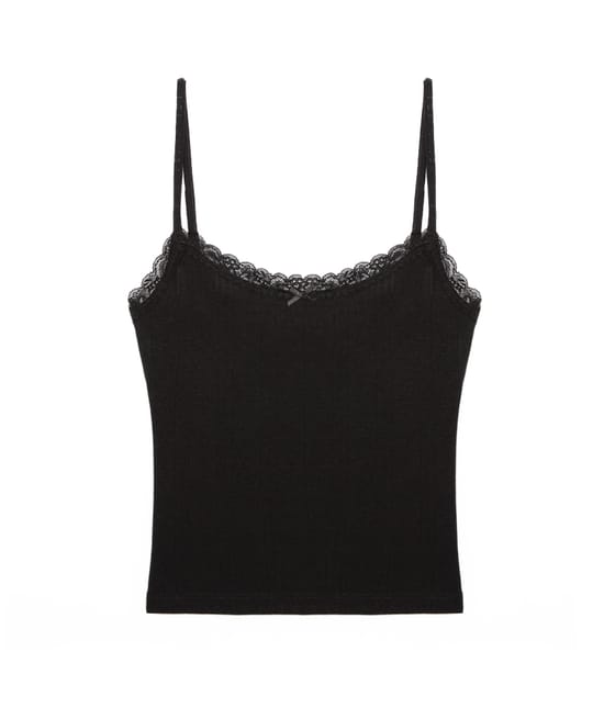 Jersey vest top;