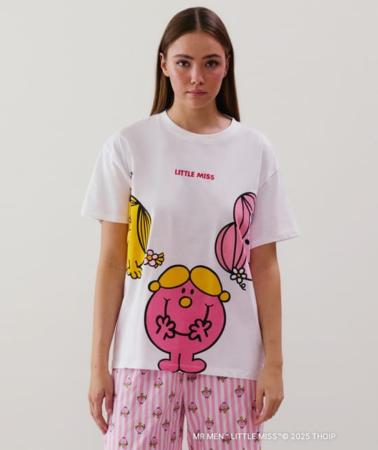 Top en jersey Little Miss;
