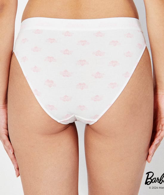 Culotte en coton Barbie;