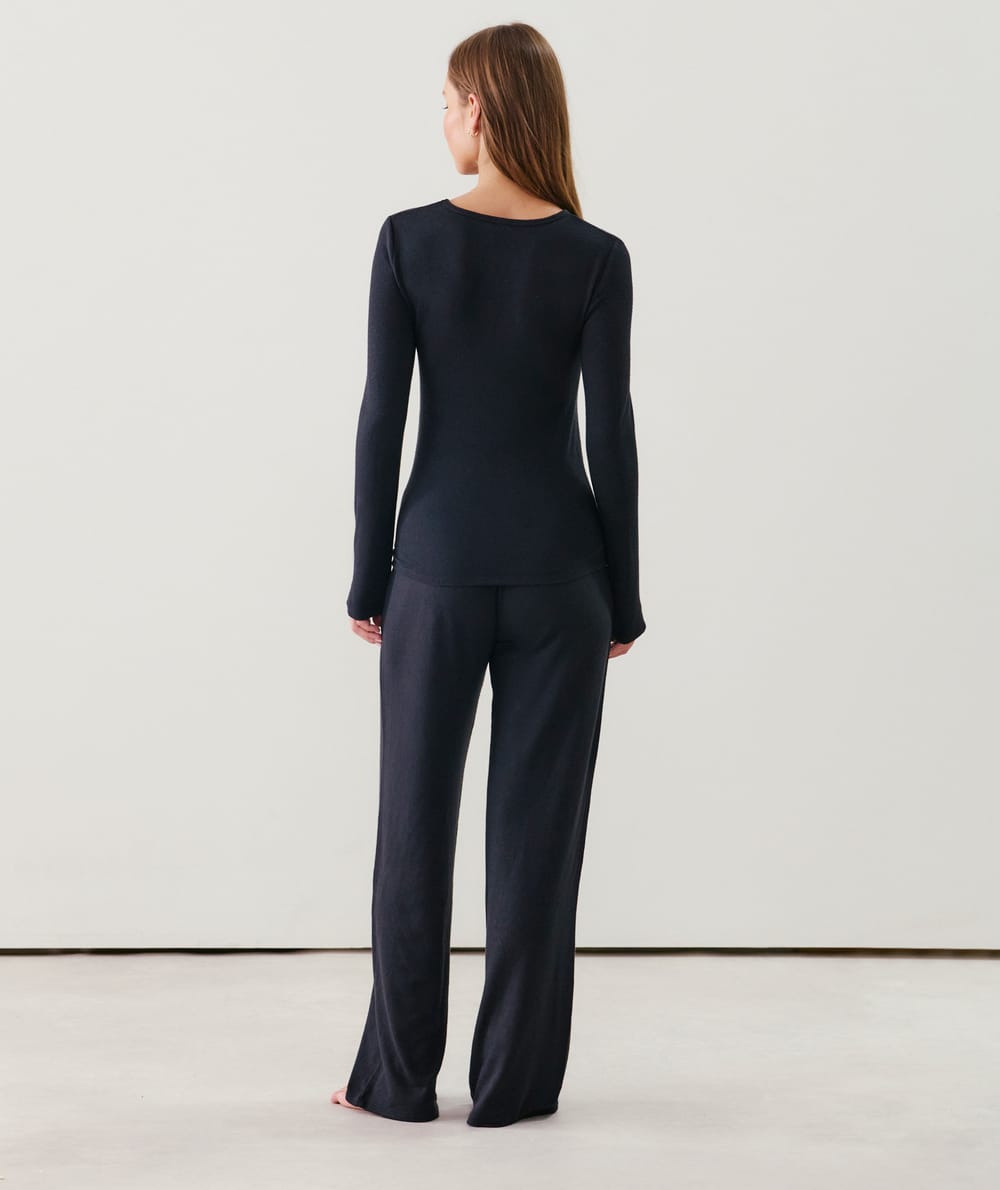 Thermocosy knit trousers;