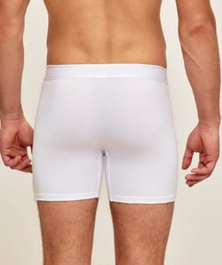 Lange katoen boxer;