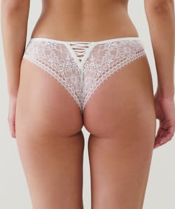 Lace thong;