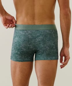 Boxer à motifs en coton;