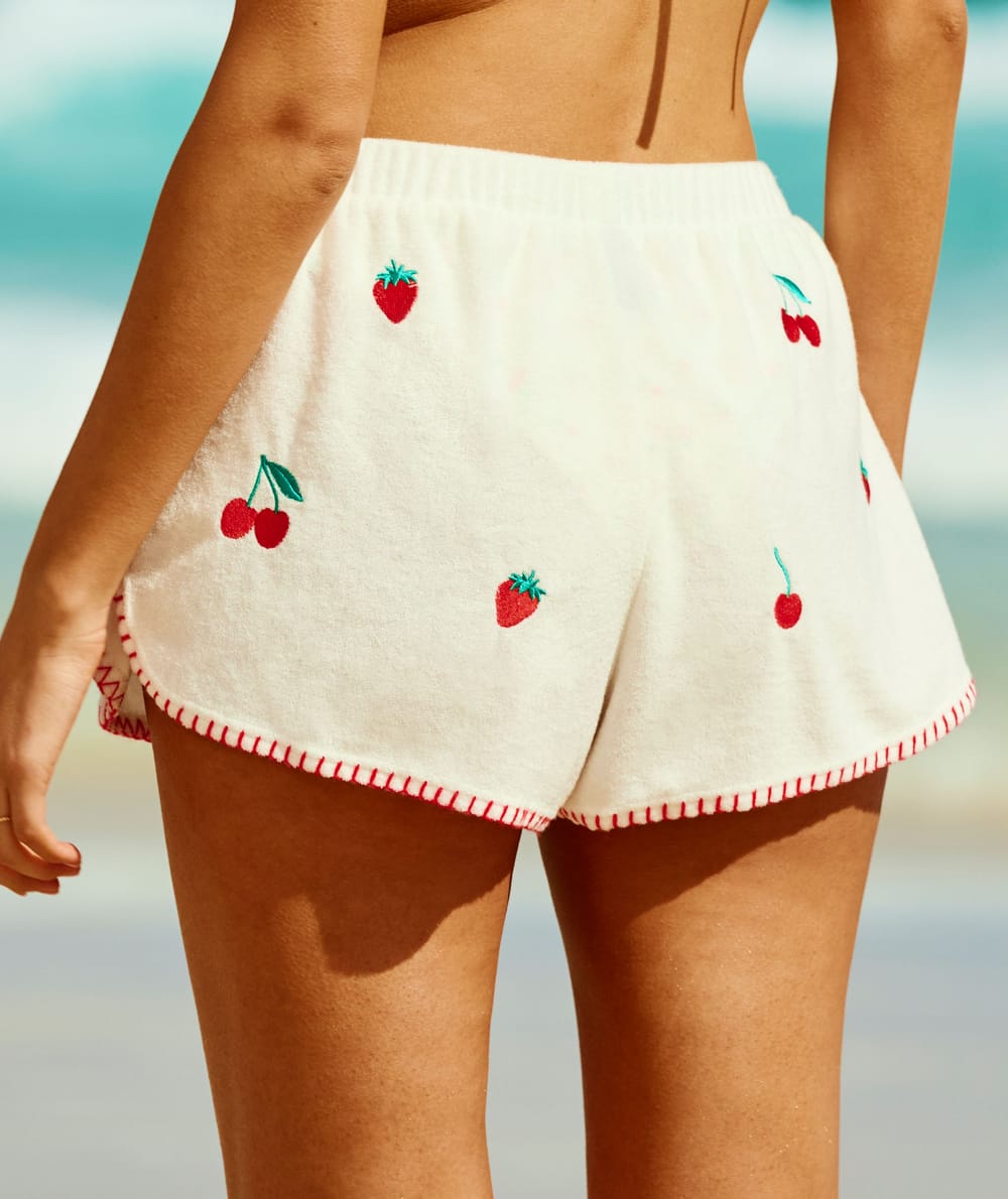 Patterned Shorts;