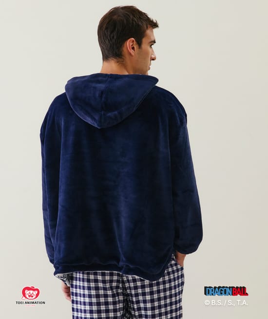 Plaid sweater Dragon Ball;