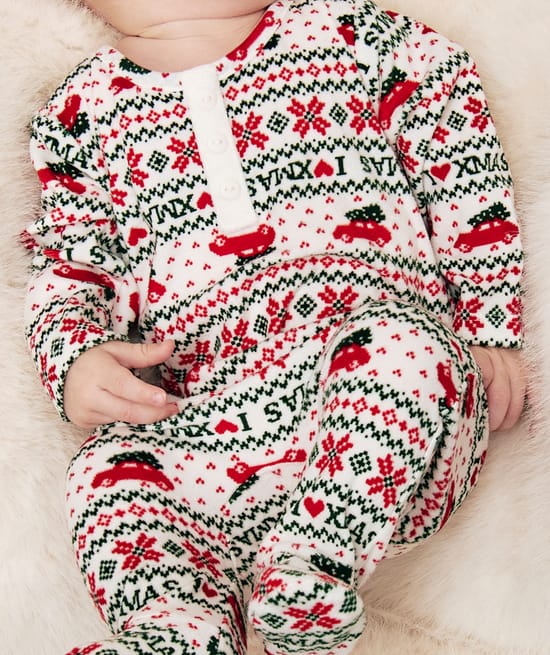 Baby velour bodysuit;