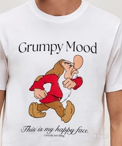 Grumpy t-shirt and boxer set;