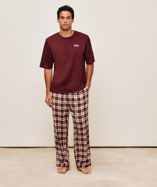 Pantalones de franela a cuadros Chlosertoyou;
