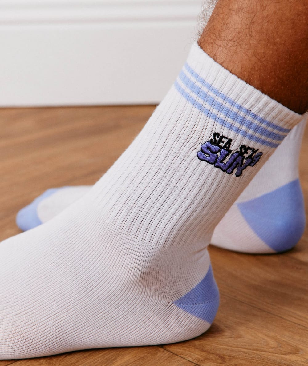 Chaussettes en coton;