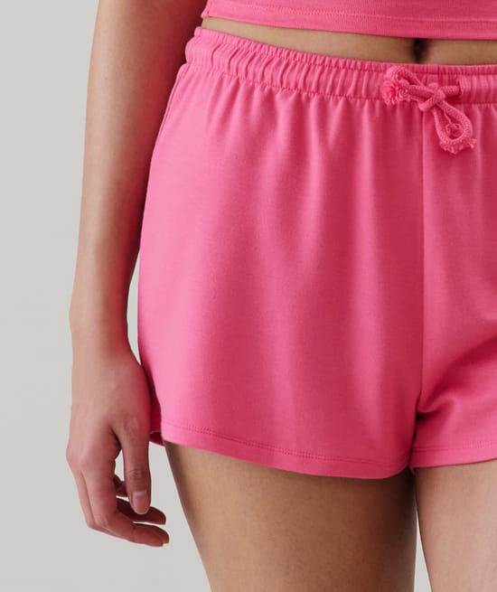 Fleece shorts;