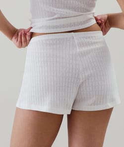 Pointelle Shorts;
