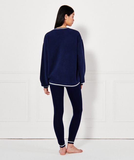 Knit leggings;