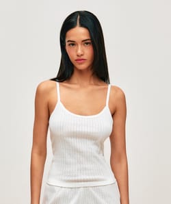 Pointelle top;