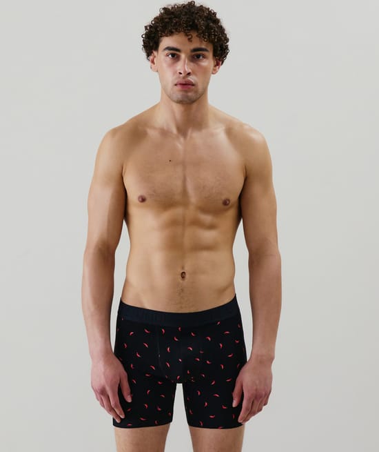 Boxer long en coton;