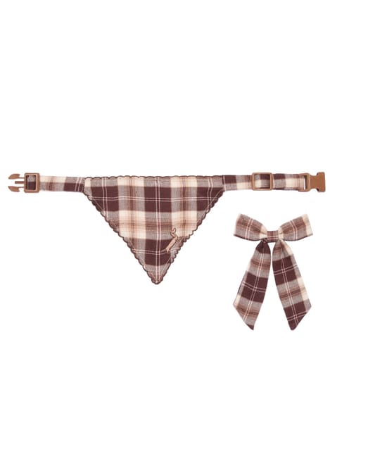Matching bandana and hairpin Chlosertoyou;