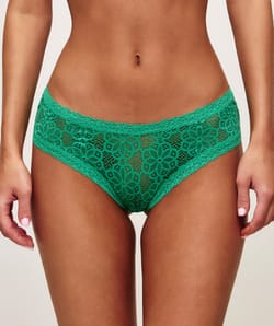 Braga cheeky de encaje;