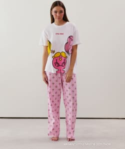 Top en jersey Little Miss;