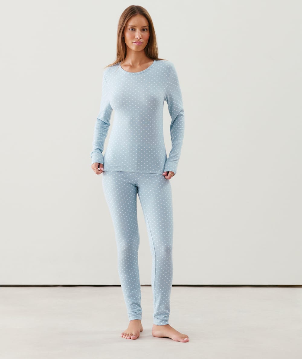 Legging thermocosy de punto;